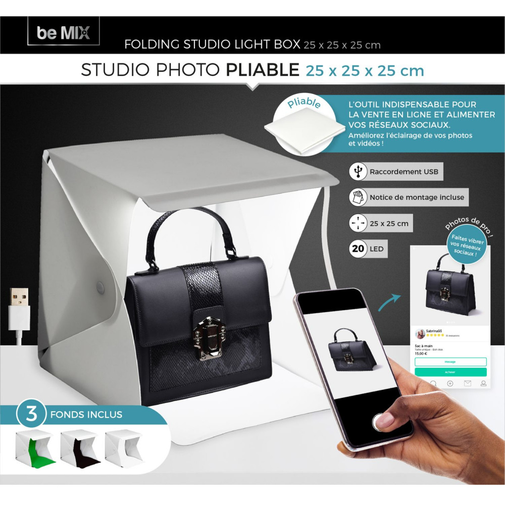 unikaten komplet za produktno fotografiranje